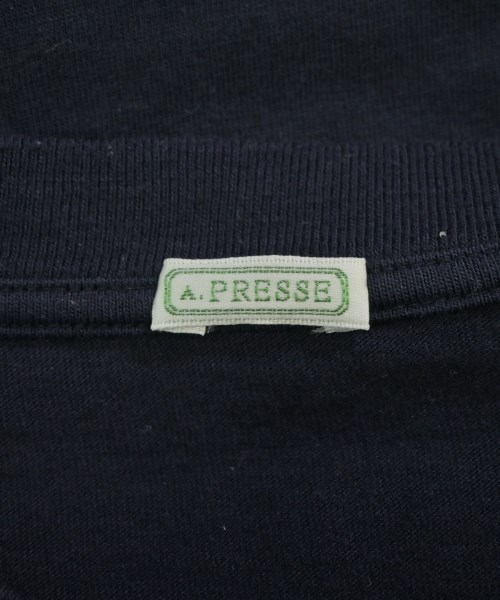 A.PRESSE（アプレッセ）Tシャツ・カットソー 紺 サイズ:3(L位) メンズ/2200670155873