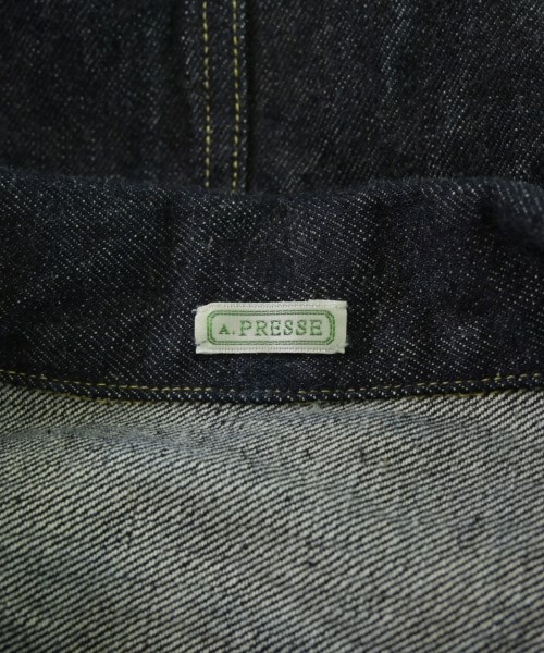 A.PRESSE（アプレッセ）デニムジャケット 紺 サイズ:46(M位) メンズ/2200672342325