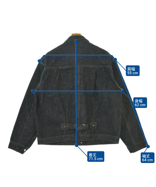 A.PRESSE（アプレッセ）デニムジャケット 紺 サイズ:46(M位) メンズ/2200672342325