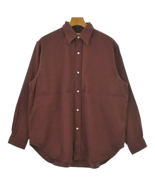 A.PRESSE(アプレッセ)カジュアルシャツ 赤 サイズ:1(S位)/2200672342332