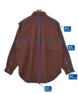 A.PRESSE（アプレッセ）カジュアルシャツ 赤 サイズ:1(S位) メンズ/2200672342332