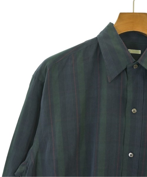 A.PRESSE（アプレッセ）カジュアルシャツ 紺 サイズ:1(S位) メンズ/2200672342363