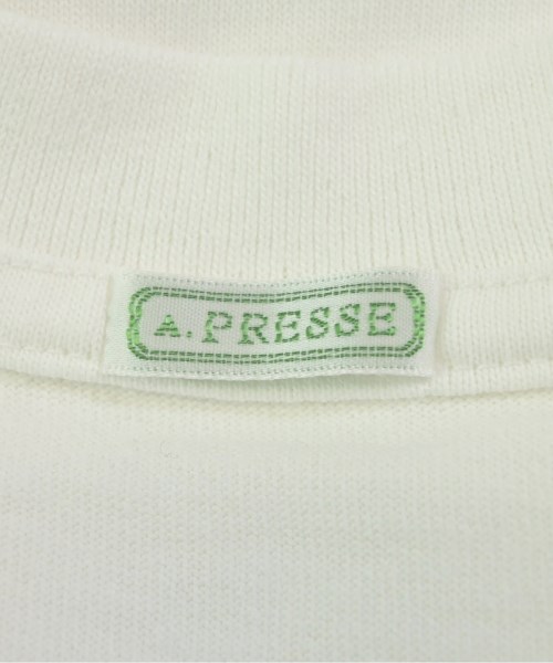 A.PRESSE（アプレッセ）ポロシャツ 白 サイズ:3(L位) メンズ/2200672342479