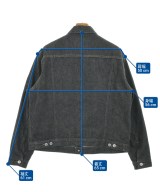 A.PRESSE（アプレッセ）デニムジャケット 黒 サイズ:46(M位) メンズ/2200679640011