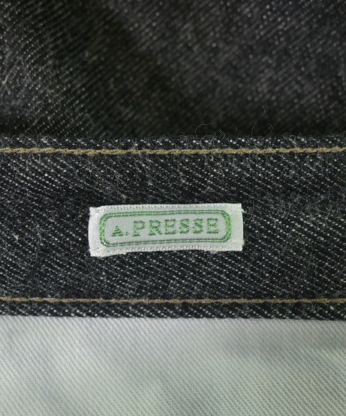 A.PRESSE（アプレッセ）デニムパンツ 黒 サイズ:30(M位) メンズ/2200679640028