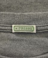 A.PRESSE（アプレッセ）Tシャツ・カットソー グレー サイズ:3(L位) メンズ/2200679735021