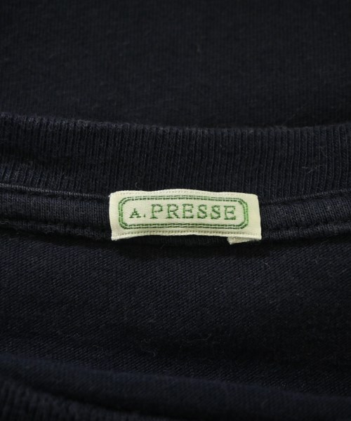 A.PRESSE（アプレッセ）Tシャツ・カットソー 紺 サイズ:3(L位) メンズ/2200679735038