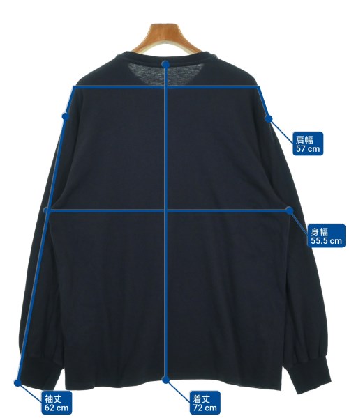 A.PRESSE（アプレッセ）Tシャツ・カットソー 紺 サイズ:2(M位) メンズ/2200679735045