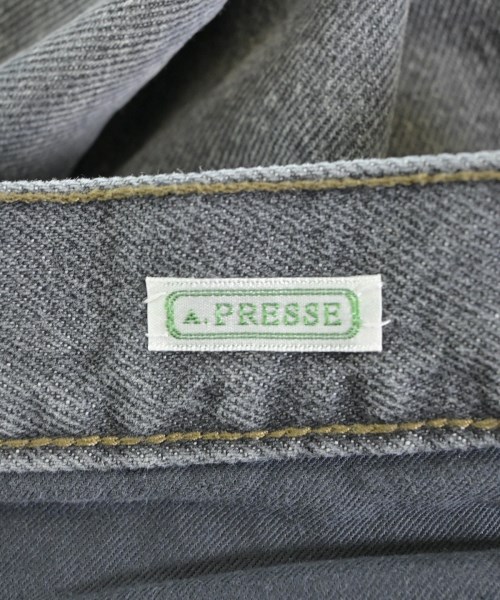 A.PRESSE（アプレッセ）デニムパンツ グレー サイズ:32(L位) メンズ/2200678576021