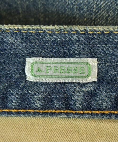 A.PRESSE（アプレッセ）デニムパンツ 青 サイズ:36(XXL位) メンズ/2200696875014