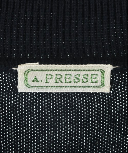 A.PRESSE（アプレッセ）ニット・セーター 紺 サイズ:3(L位) メンズ/2200695289034