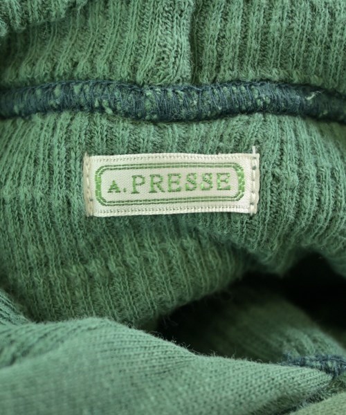 A.PRESSE（アプレッセ）パーカー 緑 サイズ:2(M位) メンズ/2200700288021