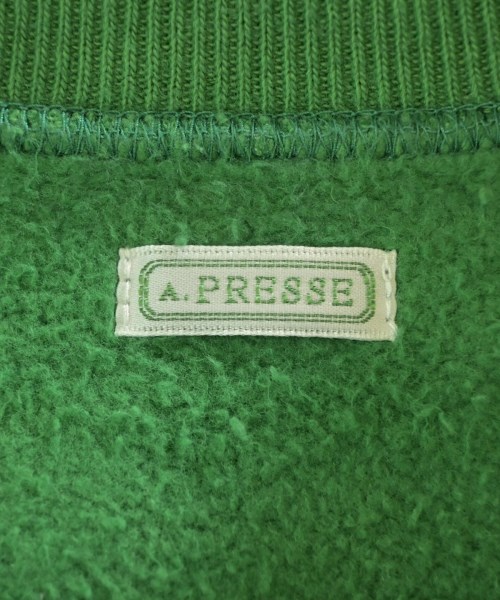 A.PRESSE（アプレッセ）スウェット 緑 サイズ:2(M位) メンズ/2200700288199