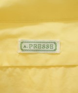 A.PRESSE（アプレッセ）カジュアルシャツ 黄 サイズ:1(S位) メンズ/2200700288304
