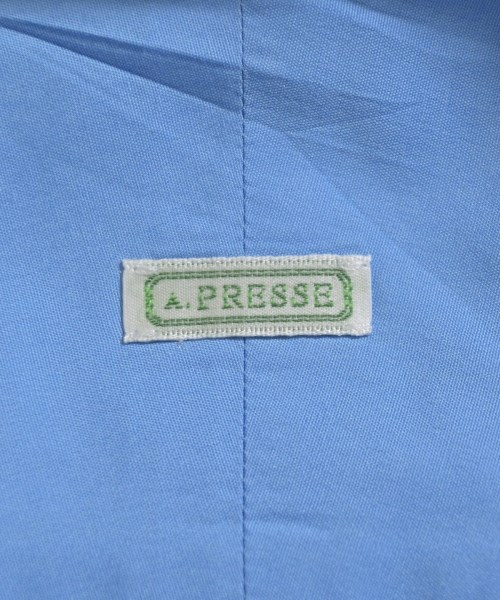 A.PRESSE（アプレッセ）ドレスシャツ 青 サイズ:2(M位) メンズ/2200701370022
