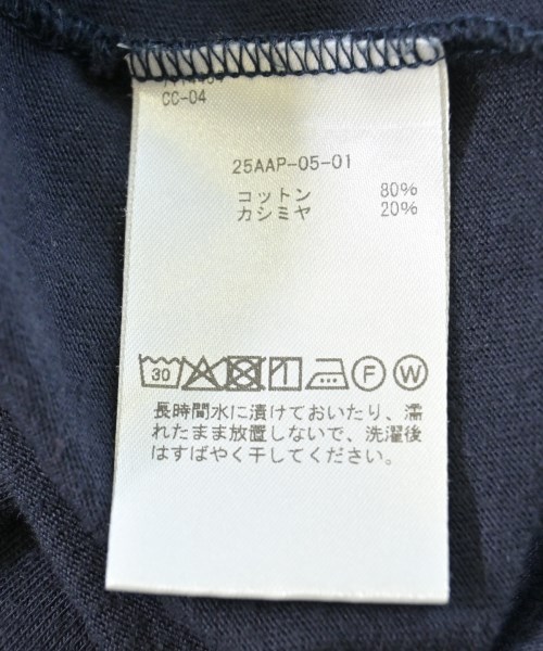 A.PRESSE（アプレッセ）Tシャツ・カットソー 紺 サイズ:1(S位) メンズ/2200701489021