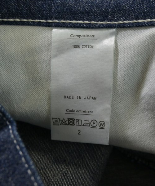 A.PRESSE（アプレッセ）デニムパンツ 紺 サイズ:2(M位) メンズ/2200656487417