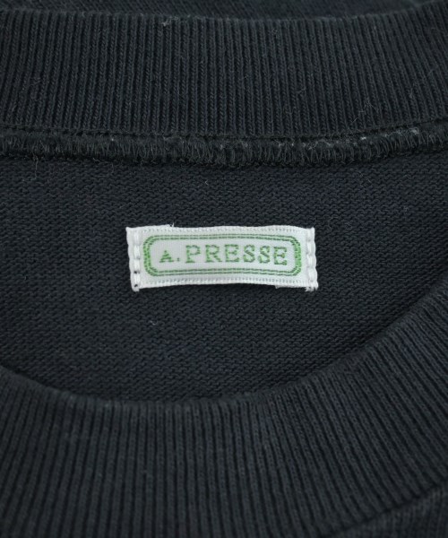 A.PRESSE（アプレッセ）スウェット 黒 サイズ:4(XL位) メンズ/2200658168079