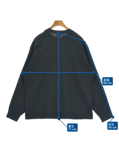 A.PRESSE（アプレッセ）スウェット 黒 サイズ:4(XL位) メンズ/2200658168079