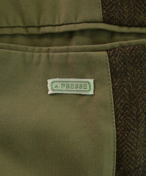 A.PRESSE（アプレッセ）テーラードジャケット 茶 サイズ:2(M位) メンズ/2200653900223