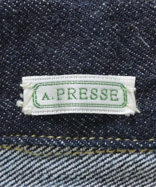 A.PRESSE（アプレッセ）デニムジャケット 紺 サイズ:48(L位) メンズ/2200709258025