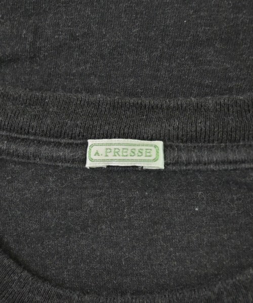 A.PRESSE（アプレッセ）Tシャツ・カットソー グレー サイズ:4(XL位) メンズ/2200709258278