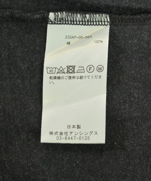 A.PRESSE（アプレッセ）Tシャツ・カットソー グレー サイズ:4(XL位) メンズ/2200709258278