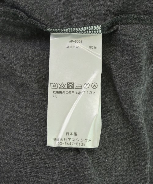 A.PRESSE（アプレッセ）Tシャツ・カットソー グレー サイズ:4(XL位) メンズ/2200709258285