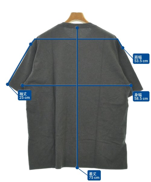 A.PRESSE（アプレッセ）Tシャツ・カットソー グレー サイズ:4(XL位) メンズ/2200709258285