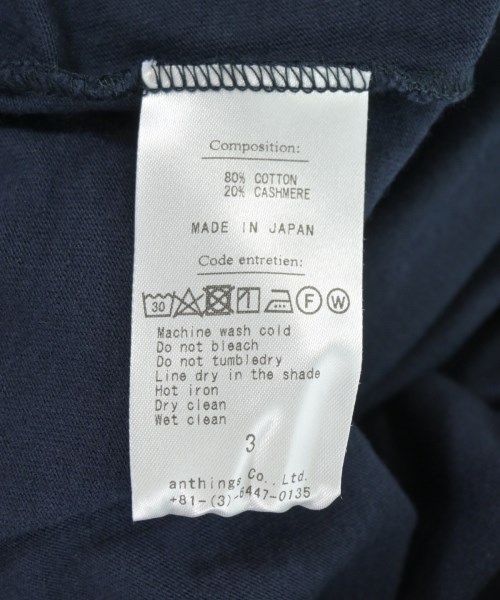 A.PRESSE（アプレッセ）Tシャツ・カットソー 紺 サイズ:3(L位) メンズ/2200709258292