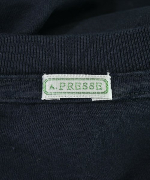 A.PRESSE（アプレッセ）Tシャツ・カットソー 紺 サイズ:4(XL位) メンズ/2200709258308