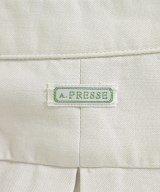 A.PRESSE（アプレッセ）カジュアルシャツ 白 サイズ:1(S位) メンズ/2200712662109
