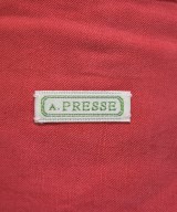 A.PRESSE（アプレッセ）カジュアルシャツ 赤 サイズ:1(S位) メンズ/2200712662130