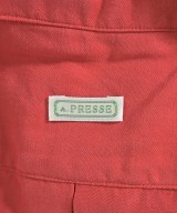 A.PRESSE（アプレッセ）カジュアルシャツ 赤 サイズ:1(S位) メンズ/2200712662185
