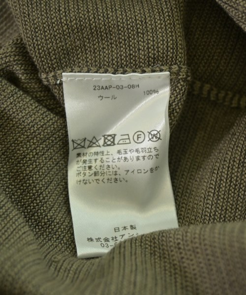 A.PRESSE（アプレッセ）ニット・セーター 茶 サイズ:2(M位) メンズ/2200712662253