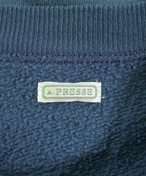 A.PRESSE（アプレッセ）スウェット 青 サイズ:4(XL位) メンズ/2200712977029