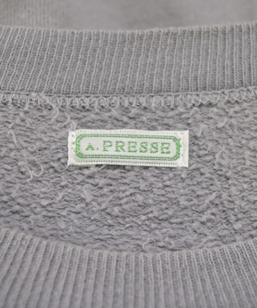 A.PRESSE（アプレッセ）スウェット グレー サイズ:3(L位) メンズ/2200714659022