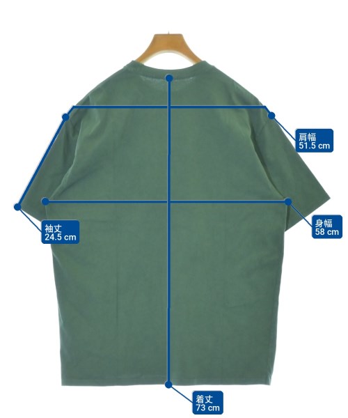 A.PRESSE（アプレッセ）Tシャツ・カットソー 緑 サイズ:4(XL位) メンズ/2200695541019