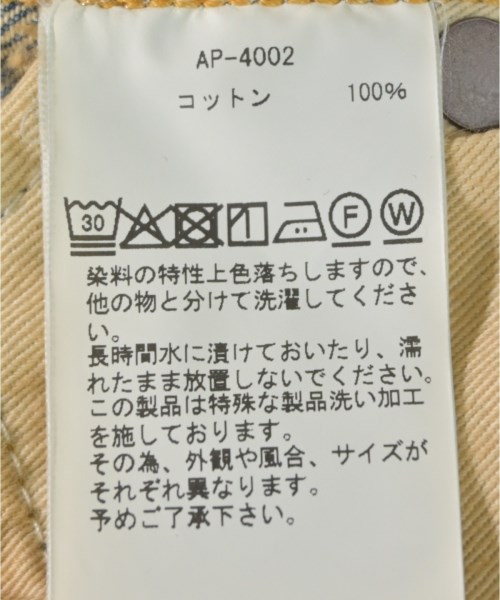 A.PRESSE（アプレッセ）デニムパンツ 紺 サイズ:32(L位) メンズ/2200646020075