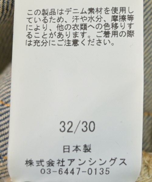 A.PRESSE（アプレッセ）デニムパンツ 紺 サイズ:32(L位) メンズ/2200646020075