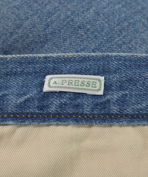 A.PRESSE（アプレッセ）デニムパンツ 青 サイズ:34(XL位) メンズ/2200638801019