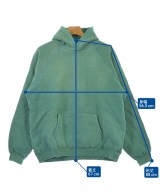 A.PRESSE（アプレッセ）パーカー 緑 サイズ:3(L位) メンズ/2200648782117