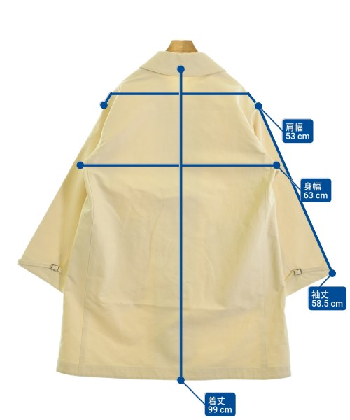 A.PRESSE（アプレッセ）ステンカラーコート 白 サイズ:2(M位) メンズ/2200651562027