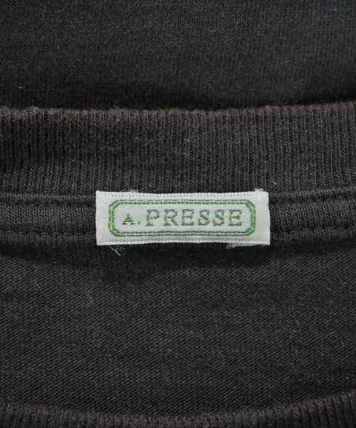 A.PRESSE（アプレッセ）Tシャツ・カットソー グレー サイズ:2(M位) メンズ/2200644099073