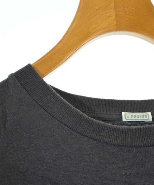 A.PRESSE（アプレッセ）Tシャツ・カットソー グレー サイズ:2(M位) メンズ/2200644099073