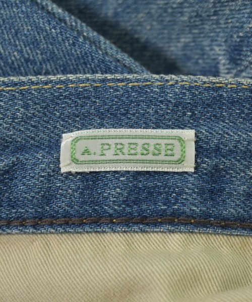 A.PRESSE（アプレッセ）デニムパンツ 青 サイズ:38(XXL位) メンズ/2200709590026