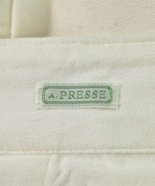 A.PRESSE（アプレッセ）チノパン 白 サイズ:2(M位) メンズ/2200709590088