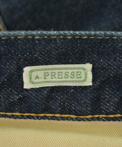A.PRESSE（アプレッセ）デニムパンツ 紺 サイズ:36(XXL位) メンズ/2200710441140