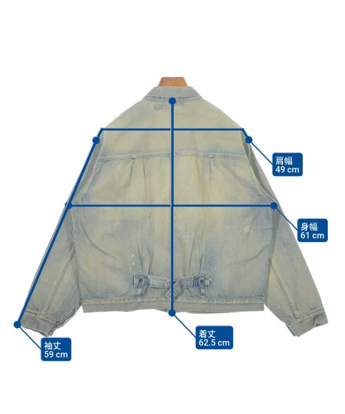 A.PRESSE（アプレッセ）デニムジャケット 青 サイズ:46(M位) メンズ/2200662486077