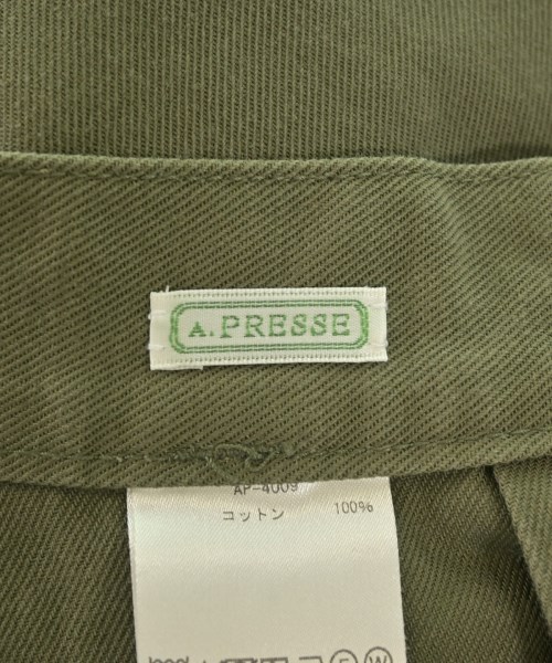 A.PRESSE（アプレッセ）チノパン カーキ サイズ:1(S位) メンズ/2200666305015